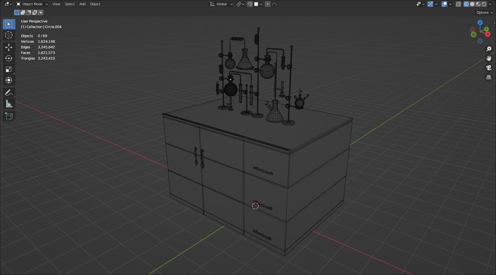 Chemistry Laboratory 3D Model Free 3D model_10