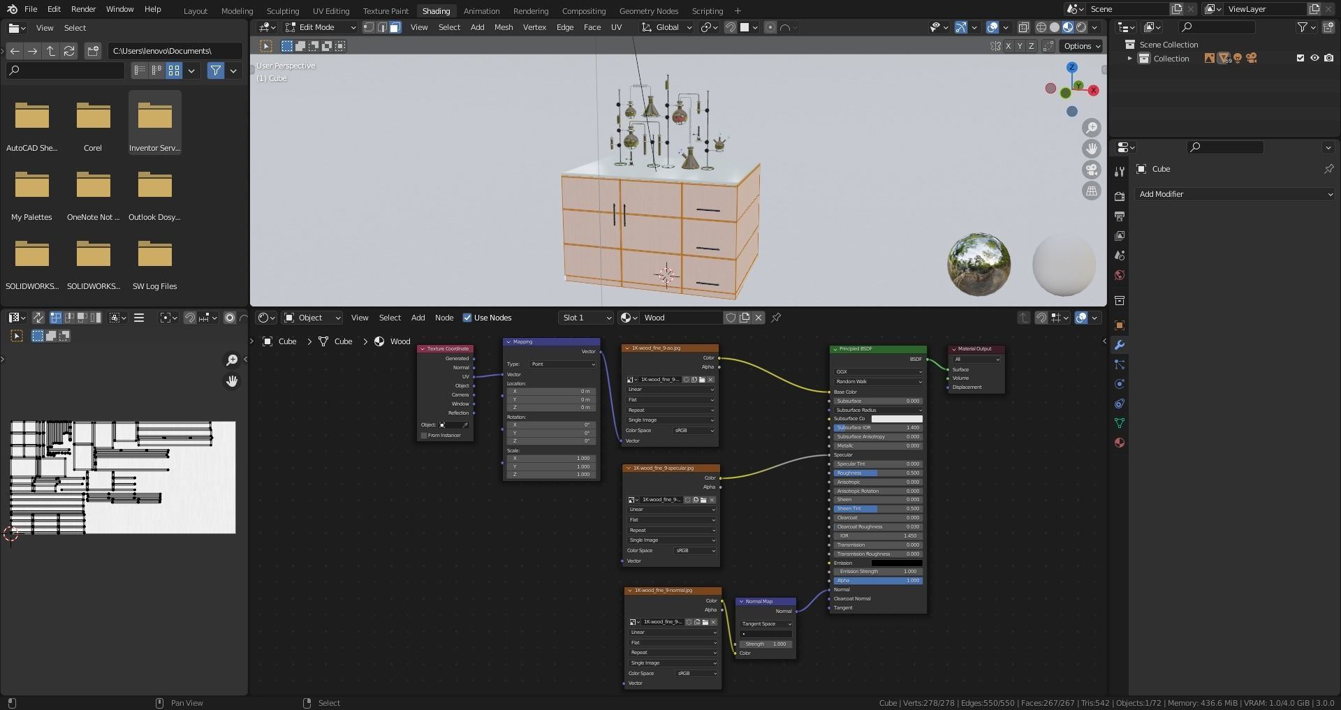Chemistry Laboratory 3D Model Free 3D model_8