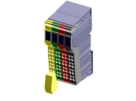 INLINE MODULAR FIELD MULTIPLEXER MODULE free 3D model | CGTrader