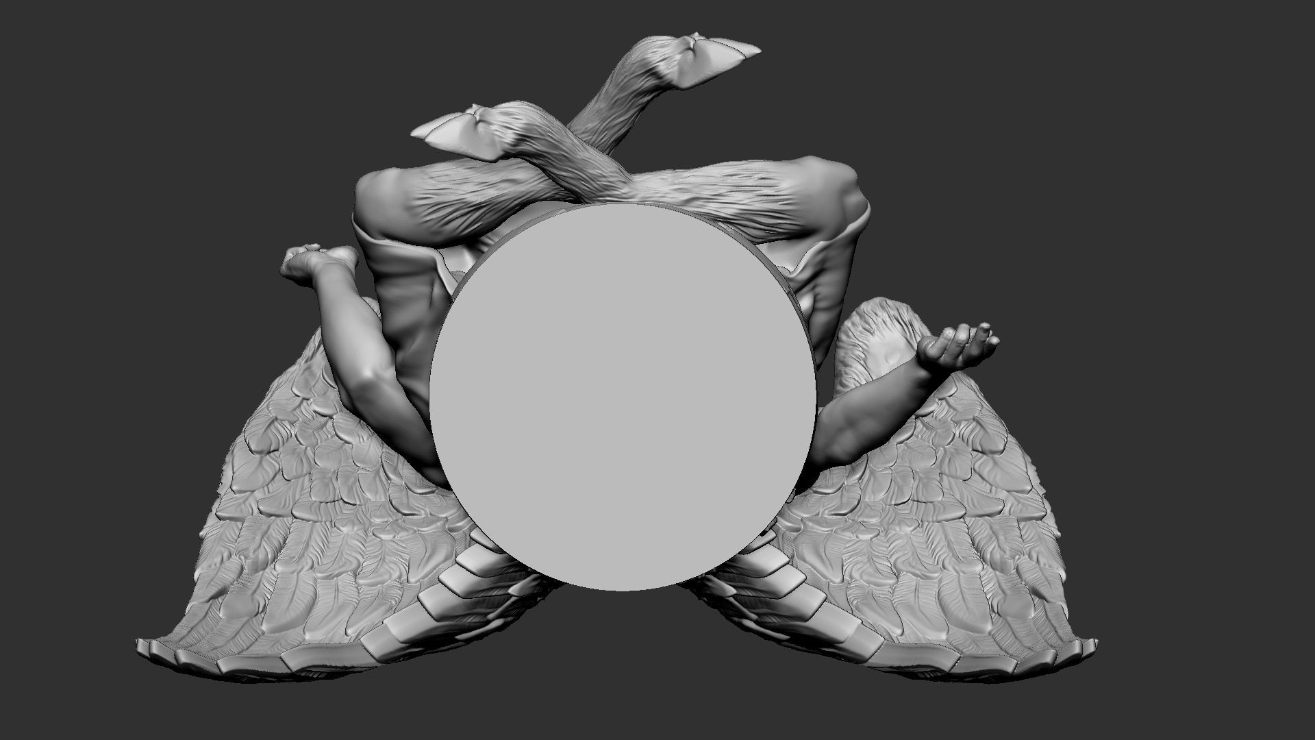 Baphomet Sculpture 01 3D print model_19