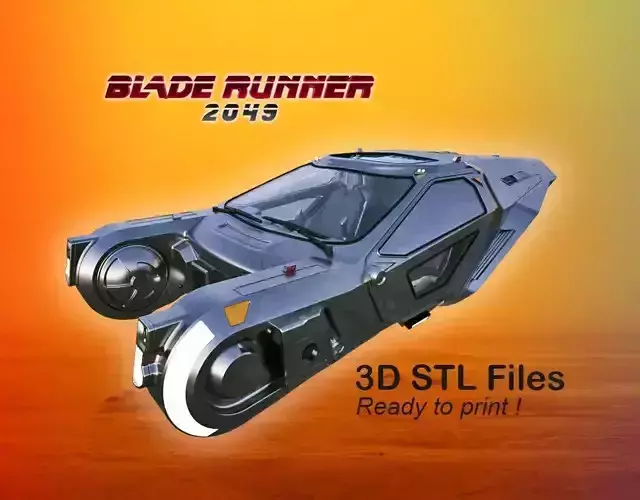 Blade Runner 2049 K s Spinner 3D print model
