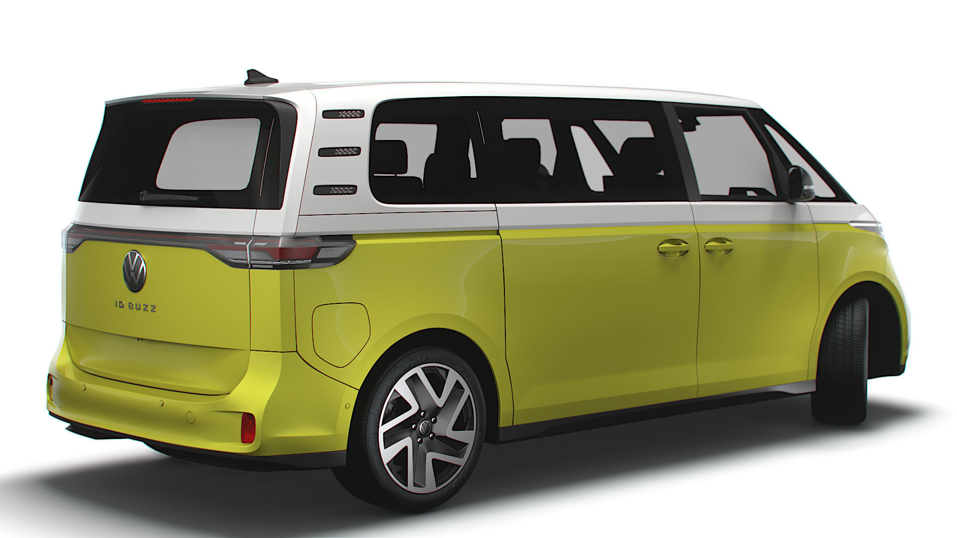 VW IDBuzz LWB 2023 3D model_2
