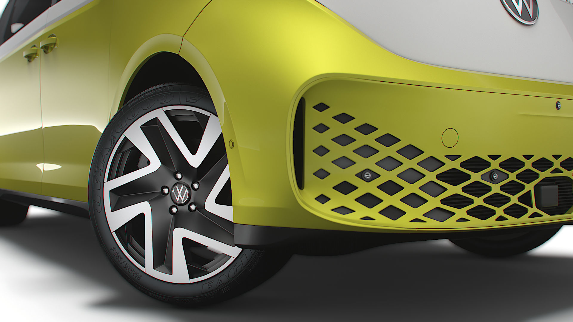 VW IDBuzz LWB 2023 3D model_5