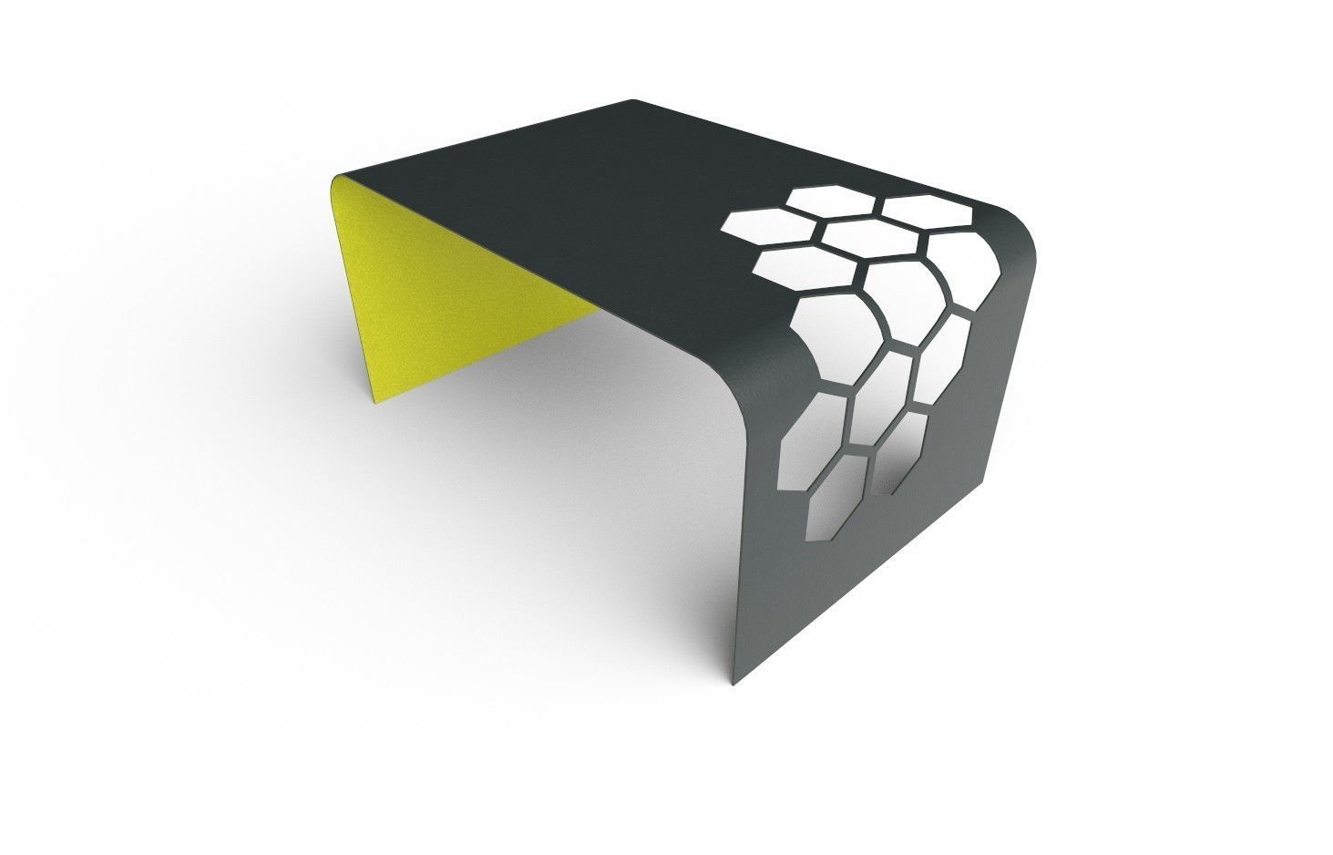 Coffee Table 06 Low-poly 3D model_2