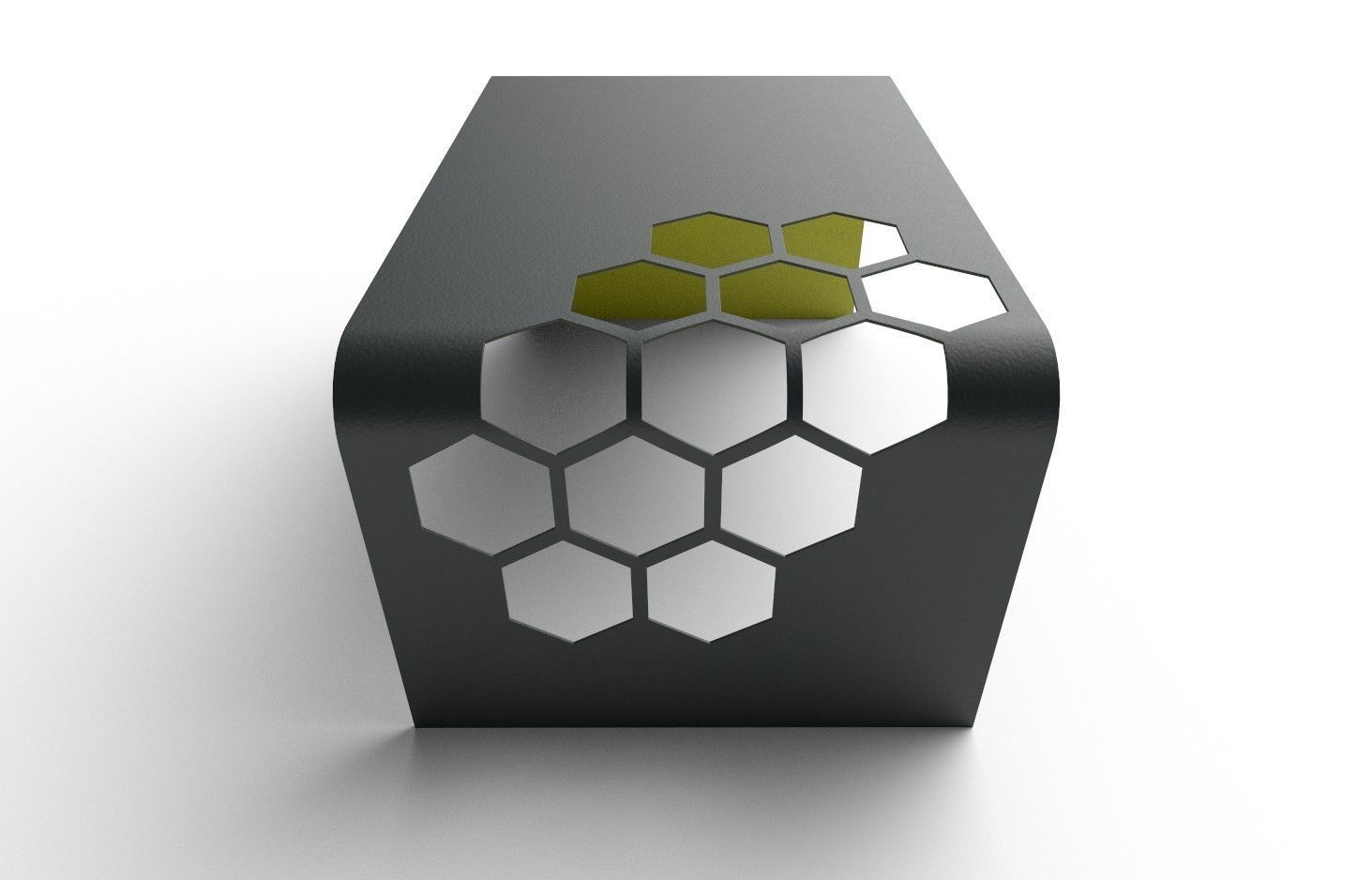 Coffee Table 06 Low-poly 3D model_5