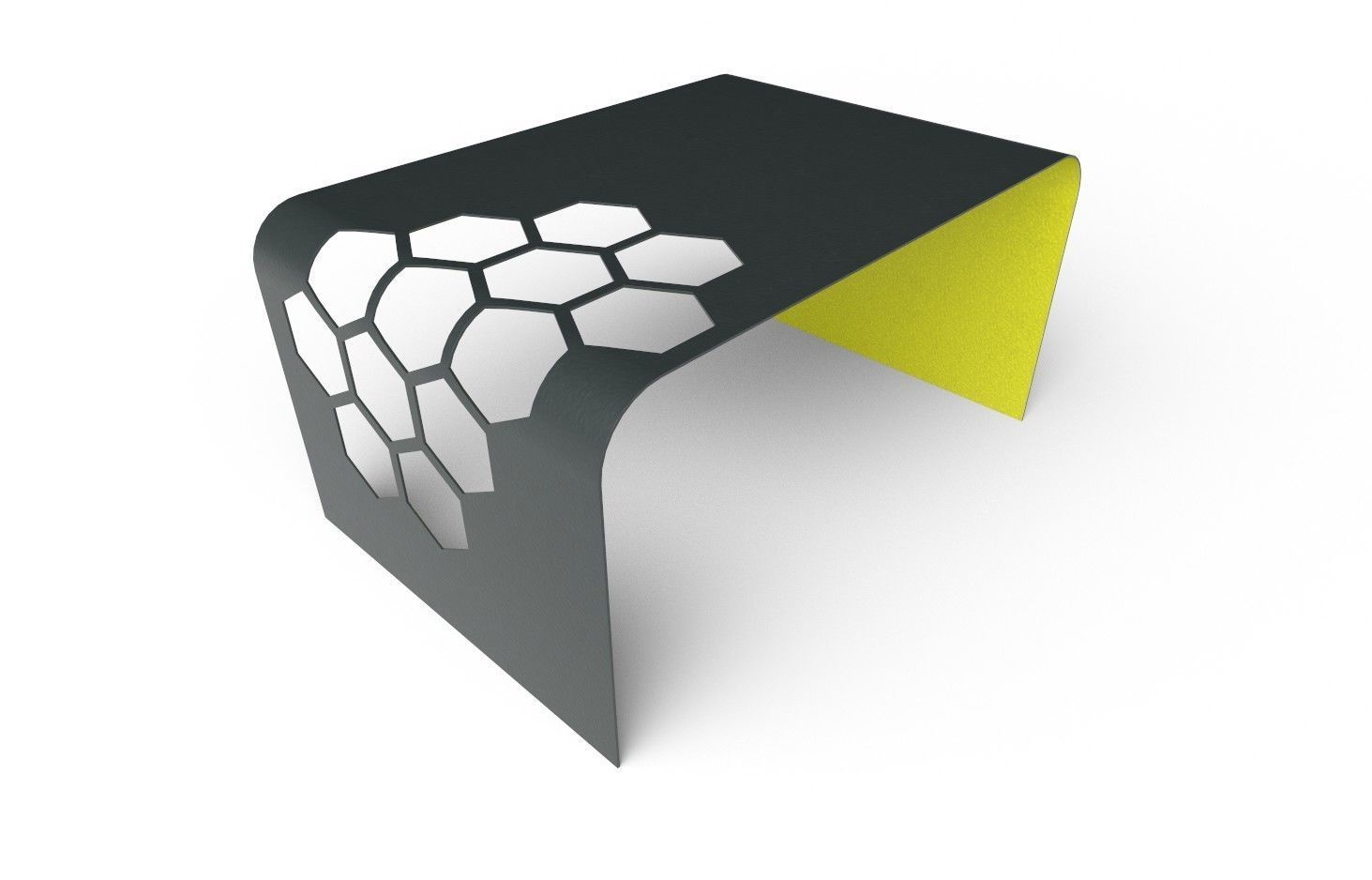 Coffee Table 06 Low-poly 3D model_3