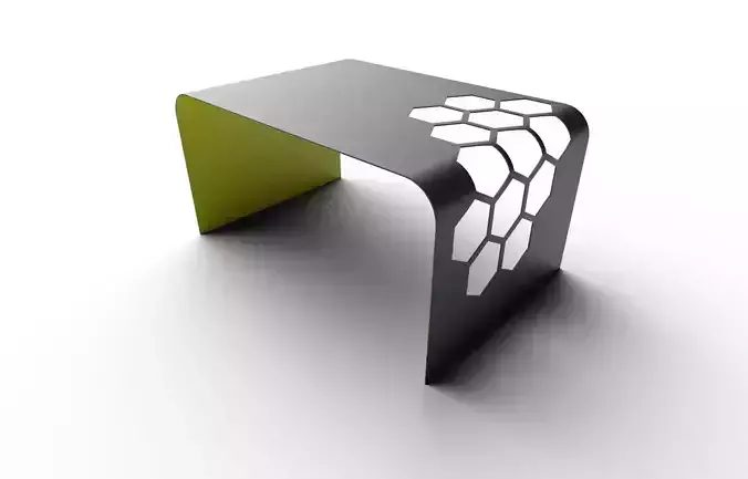Coffee Table 06 Low-poly 3D model
