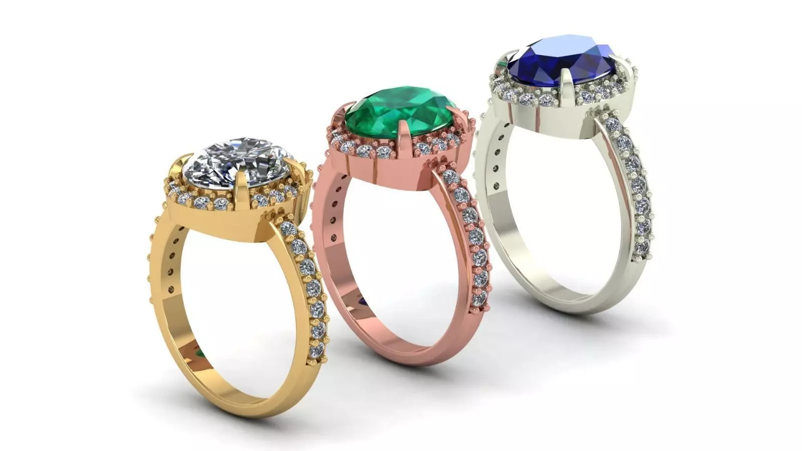 Engagement Ring Free 3D print model