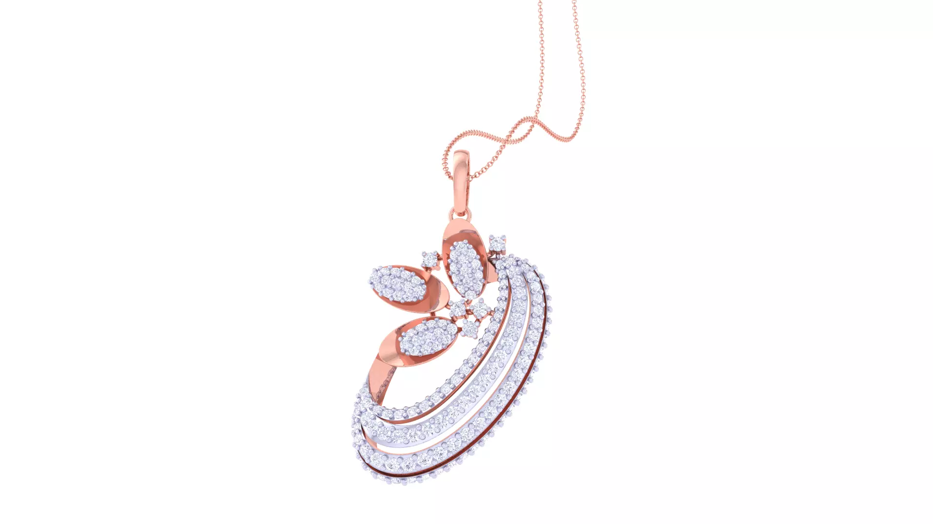 Women Pendant 3dm STL OBJ FBX Renders Details 3D print model_0