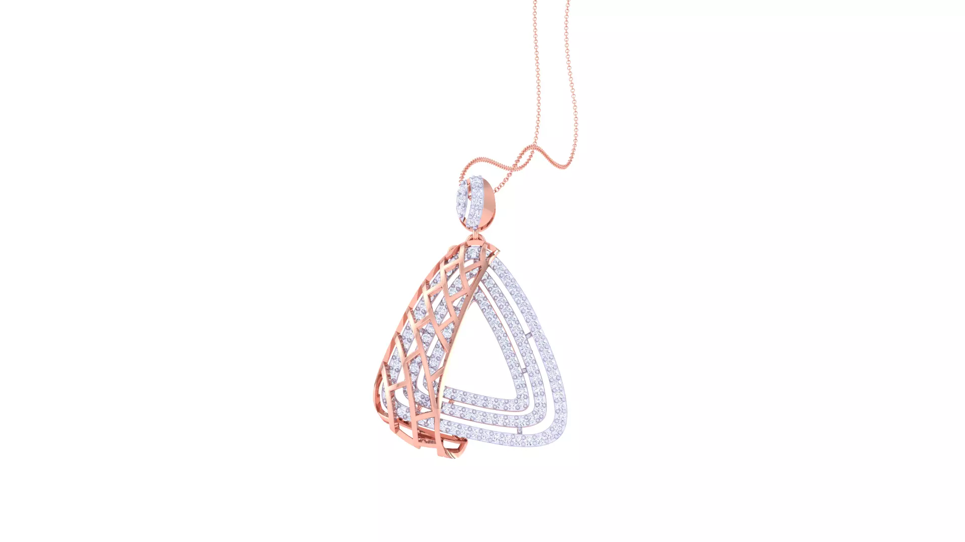Women Pendant 3dm STL OBJ FBX Renders Details 3D print model_0