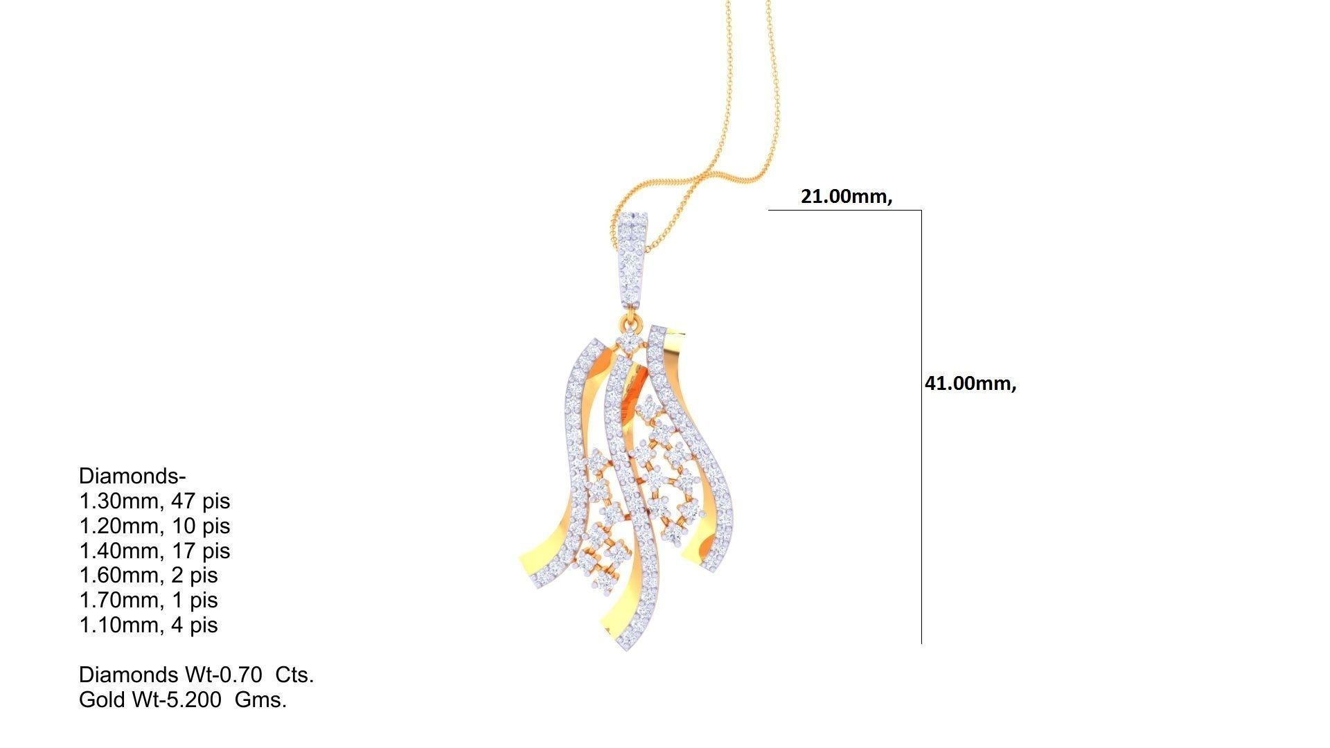 Women Pendant 3dm STL OBJ FBX Renders Details 3D print model_1