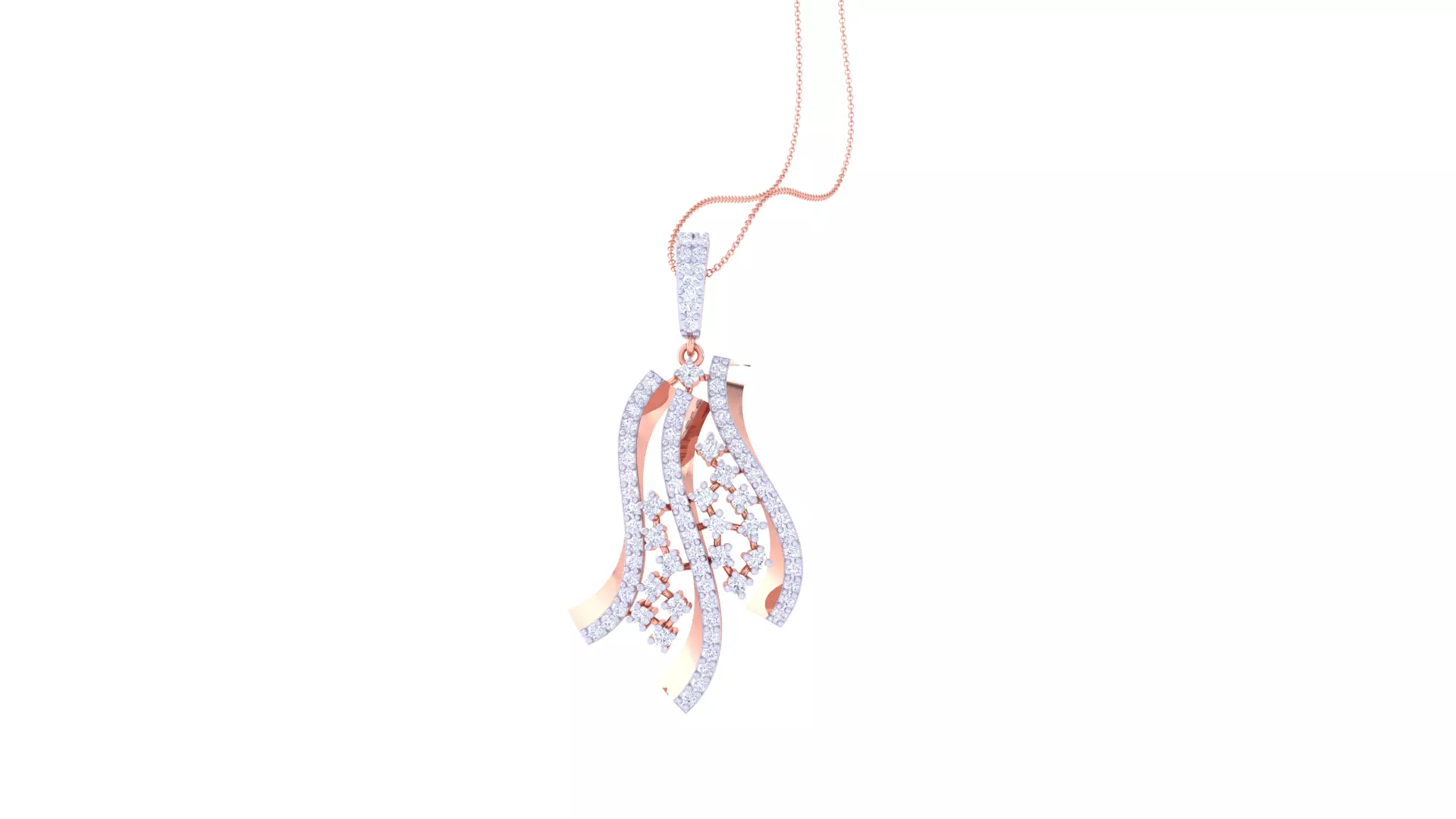 Women Pendant 3dm STL OBJ FBX Renders Details 3D print model_0