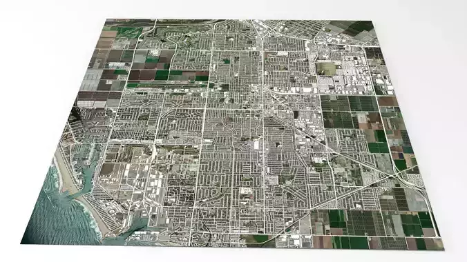 Cityscape Oxnard California USA