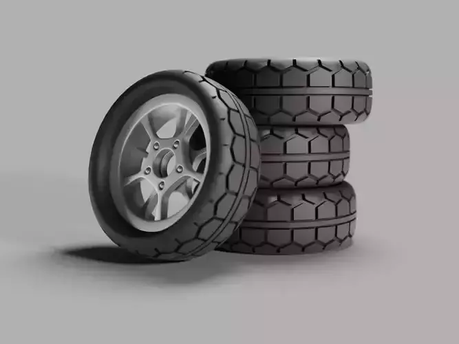 Car Rubber Tyres 02
