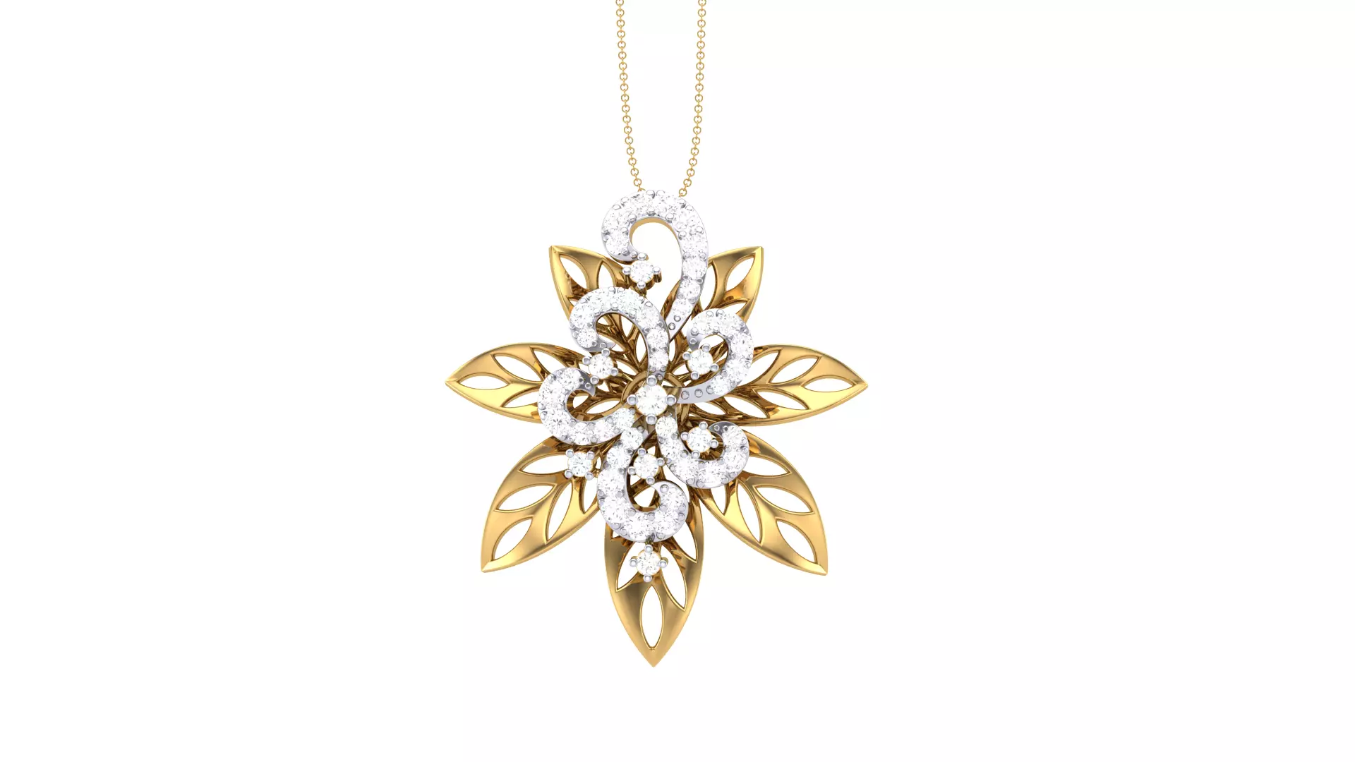 Women Pendant 3dm STL OBJ FBX Renders Details 3D print model_0