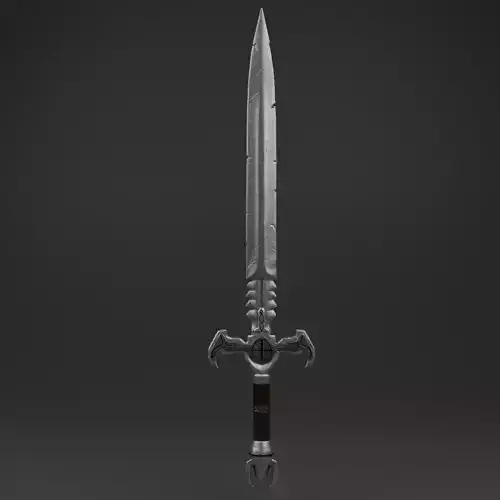 Game ready Sword low-poly Low-poly 3D model