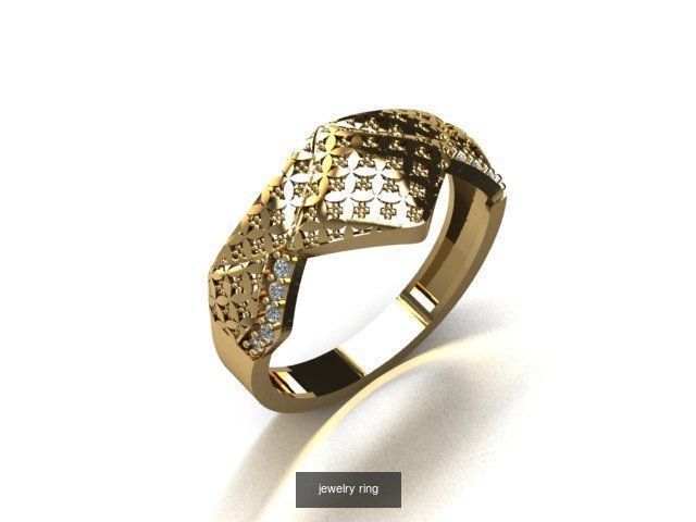there are 7 jewelry rings in this file 3D Model Collection_8