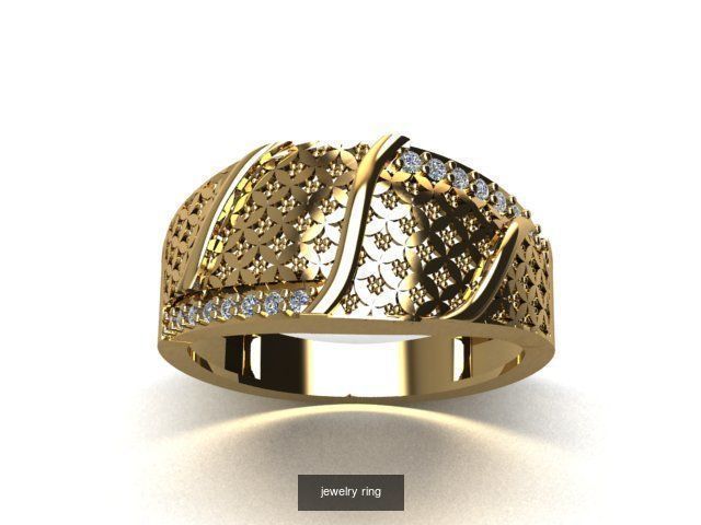 there are 7 jewelry rings in this file 3D Model Collection_4