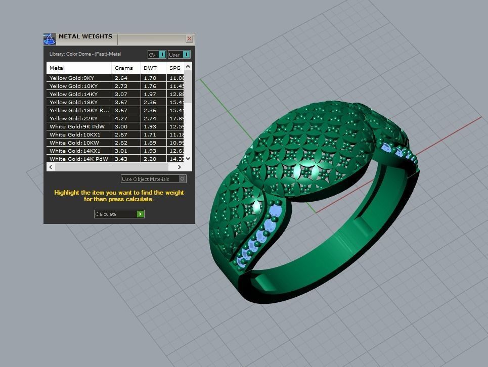 there are 7 jewelry rings in this file 3D Model Collection_35