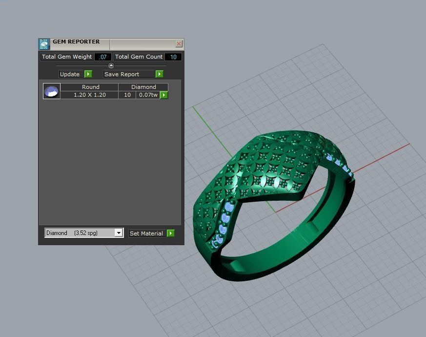 there are 7 jewelry rings in this file 3D Model Collection_53