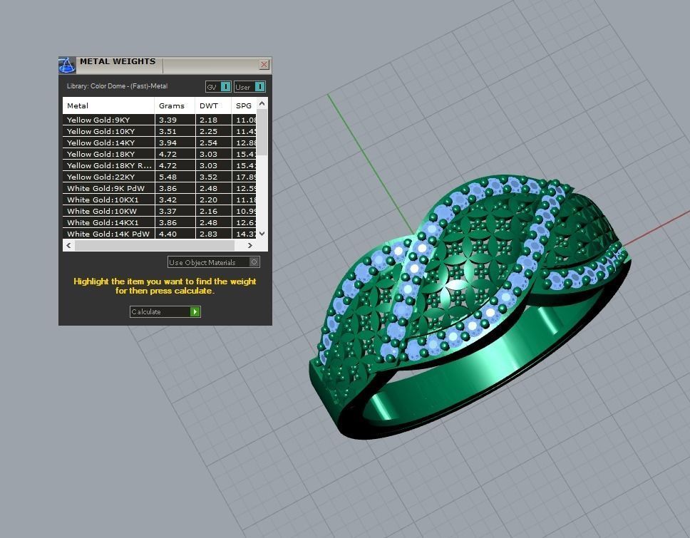 there are 7 jewelry rings in this file 3D Model Collection_11
