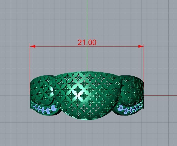 there are 7 jewelry rings in this file 3D Model Collection_32