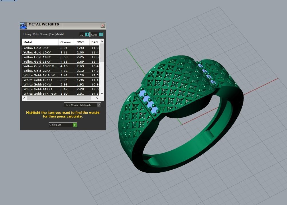 there are 7 jewelry rings in this file 3D Model Collection_39