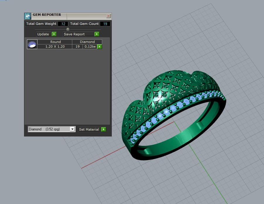 there are 7 jewelry rings in this file 3D Model Collection_18