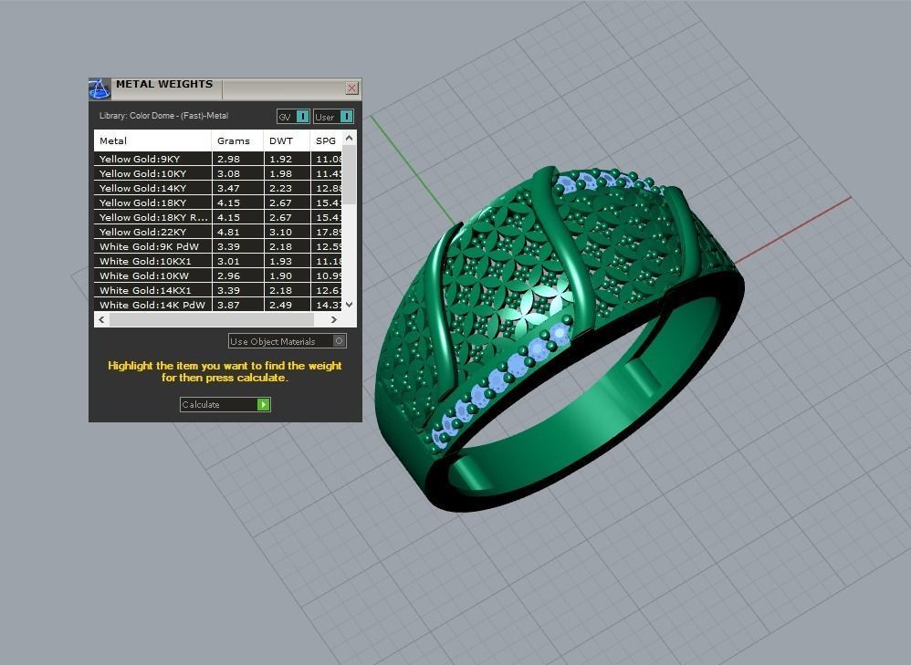 there are 7 jewelry rings in this file 3D Model Collection_28