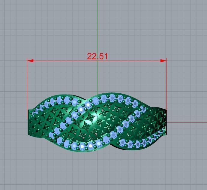 there are 7 jewelry rings in this file 3D Model Collection_12