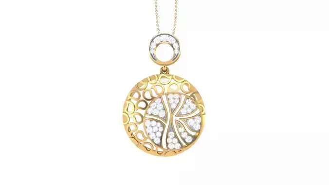 Women Pendant 3dm STL OBJ FBX Renders Details