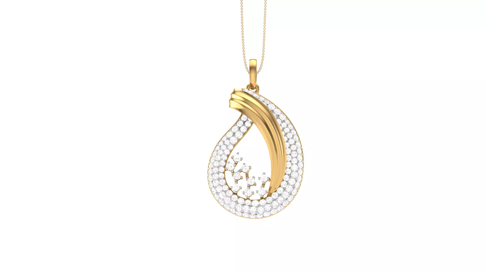 Women Pendant 3dm STL OBJ FBX Renders Details 3D print model_0