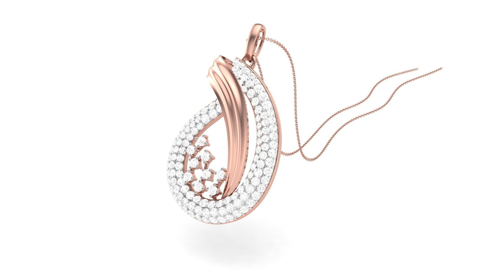 Women Pendant 3dm STL OBJ FBX Renders Details 3D print model_2