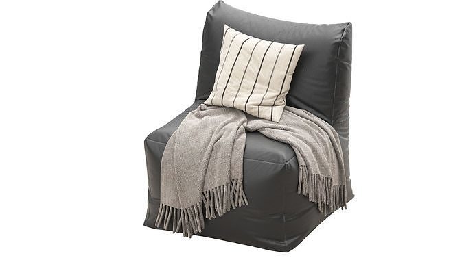DOTTY Garden Armchair 3D model 5