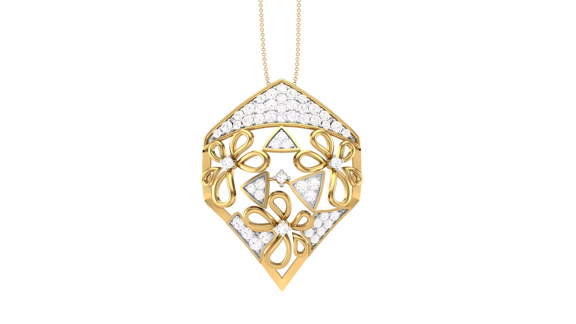 Women Pendant 3dm STL OBJ FBX Renders Details 3D print model_0