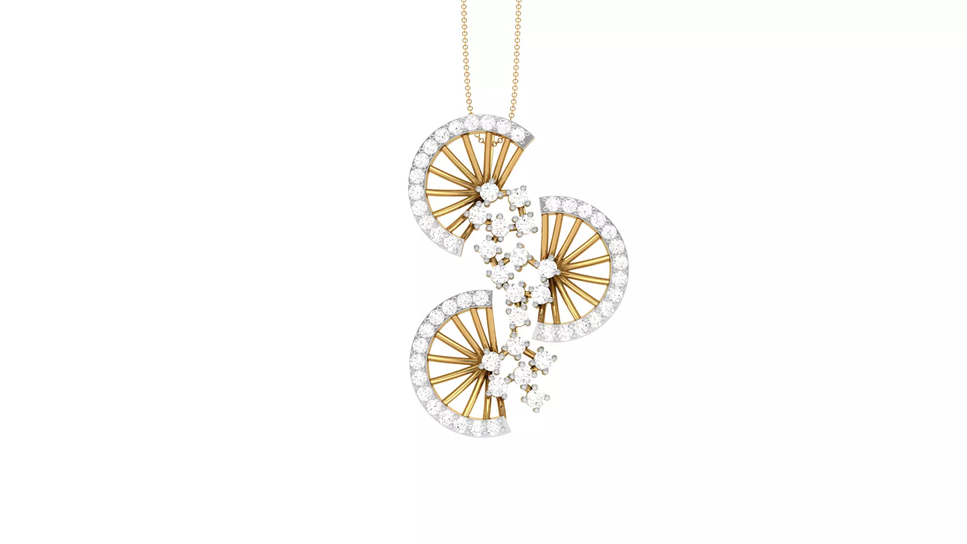 Women Pendant 3dm STL OBJ FBX Renders Details 3D print model_0