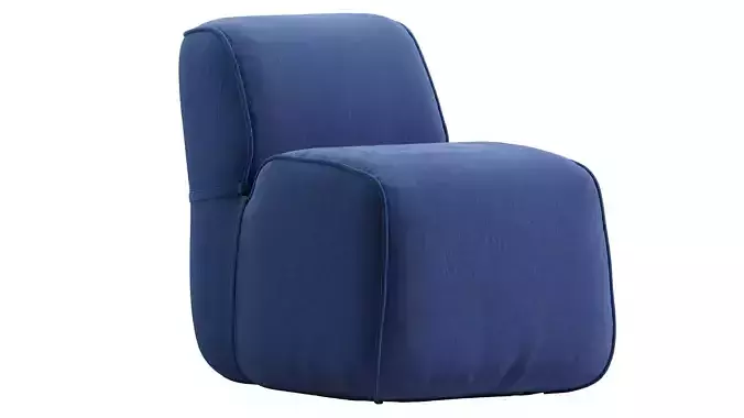 Soft Armchair 3D model