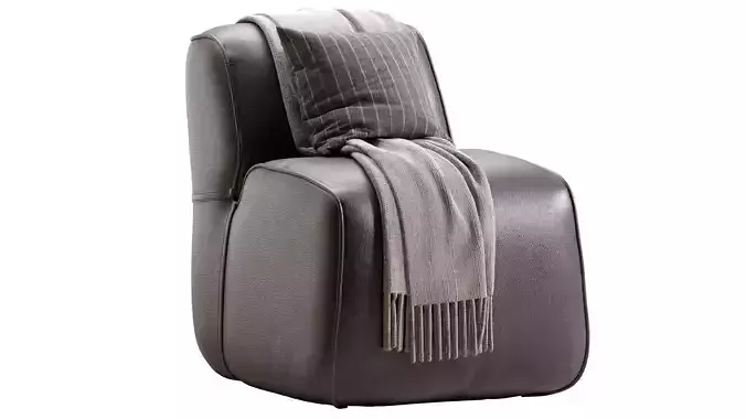 Soft Armchair 3D model