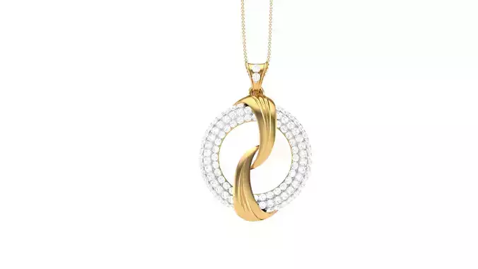 Women Pendant 3dm STL OBJ FBX Renders Details