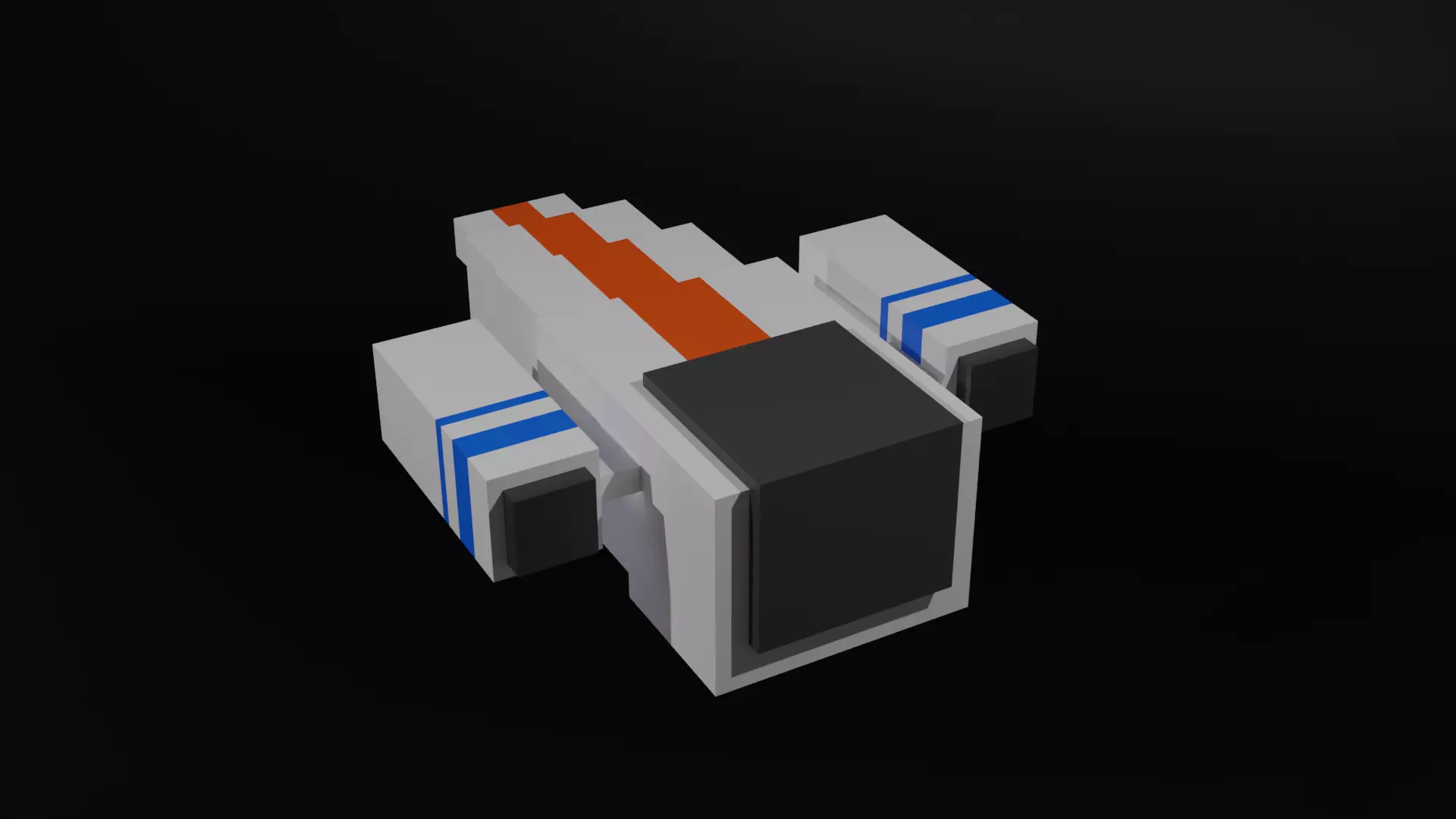 SpaceShip Free 3D model