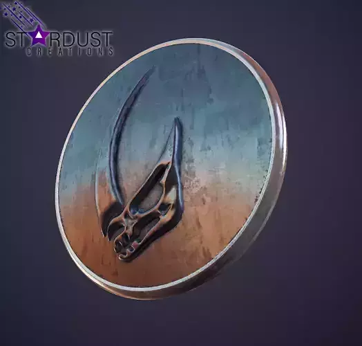 Grogu Mudhorn beskar Mandalorian Plate Foundling and keychain