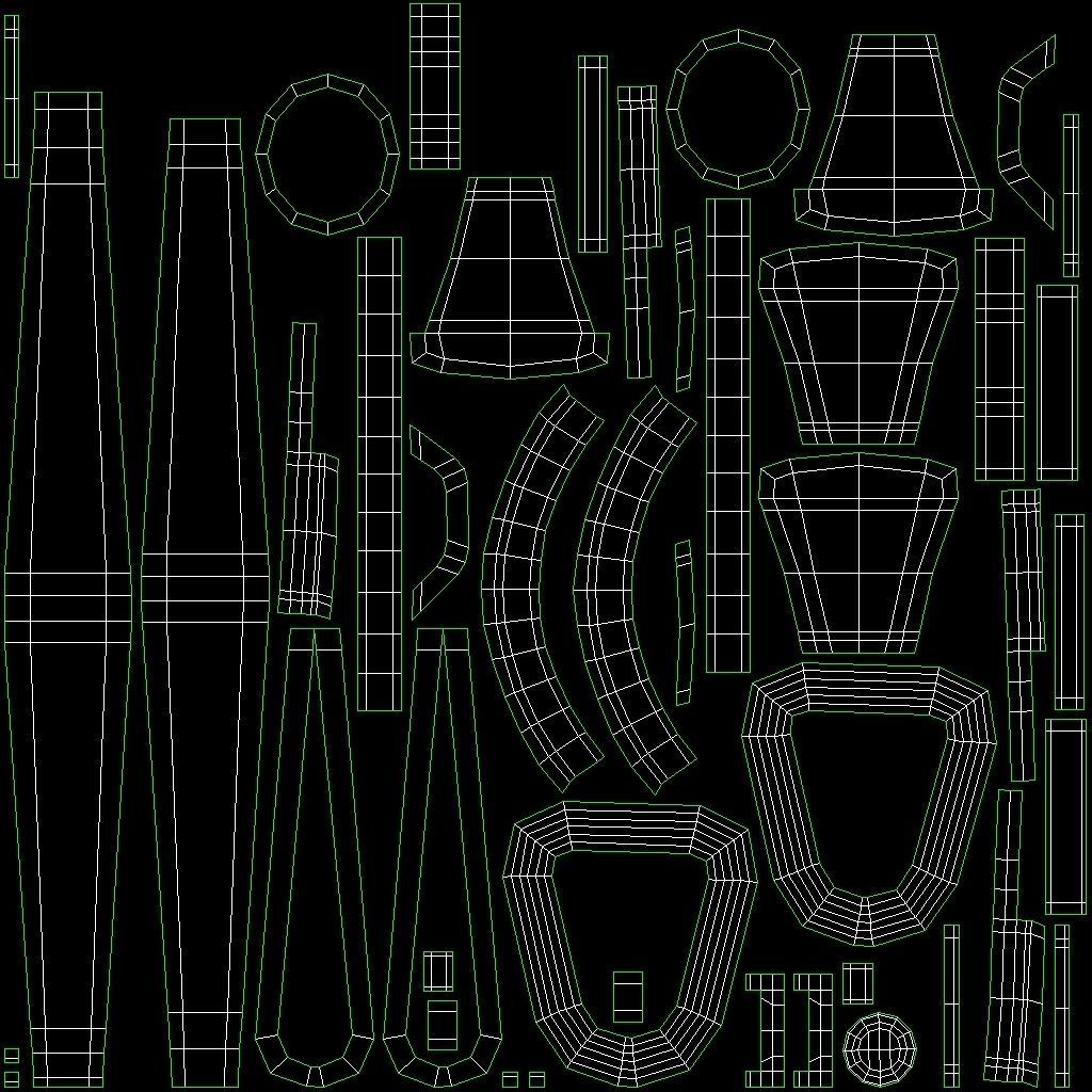 Buckles and Zipper 3D Model Collection_25