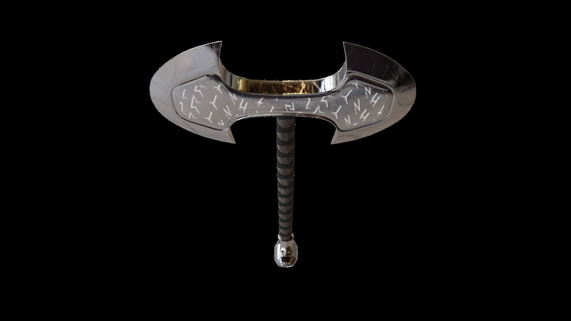 Axe War Axe Battle Axe Warrior Axe Medieval Viking Axe 3D Model 3D model_9