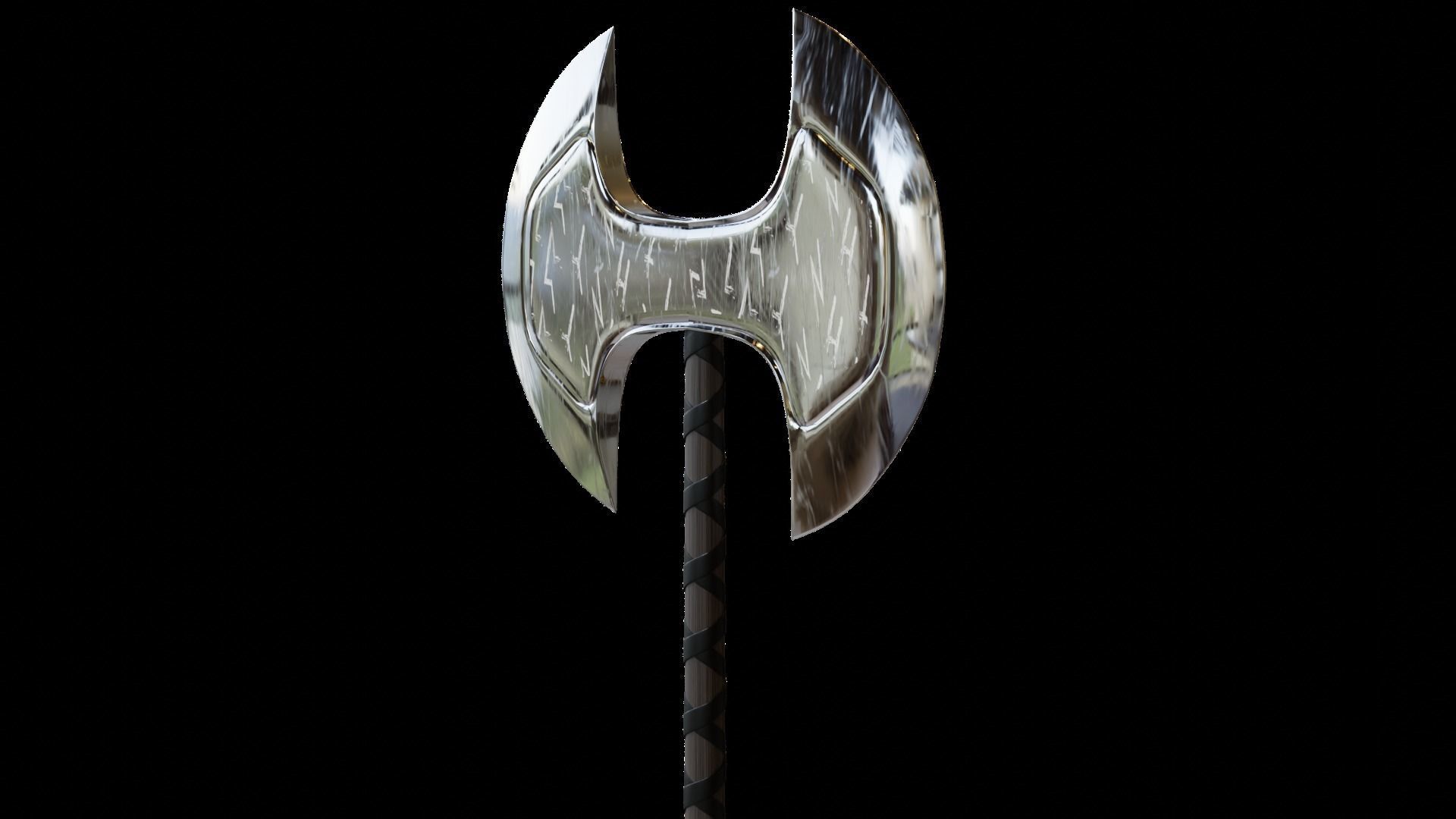 Axe War Axe Battle Axe Warrior Axe Medieval Viking Axe 3D Model 3D model_4