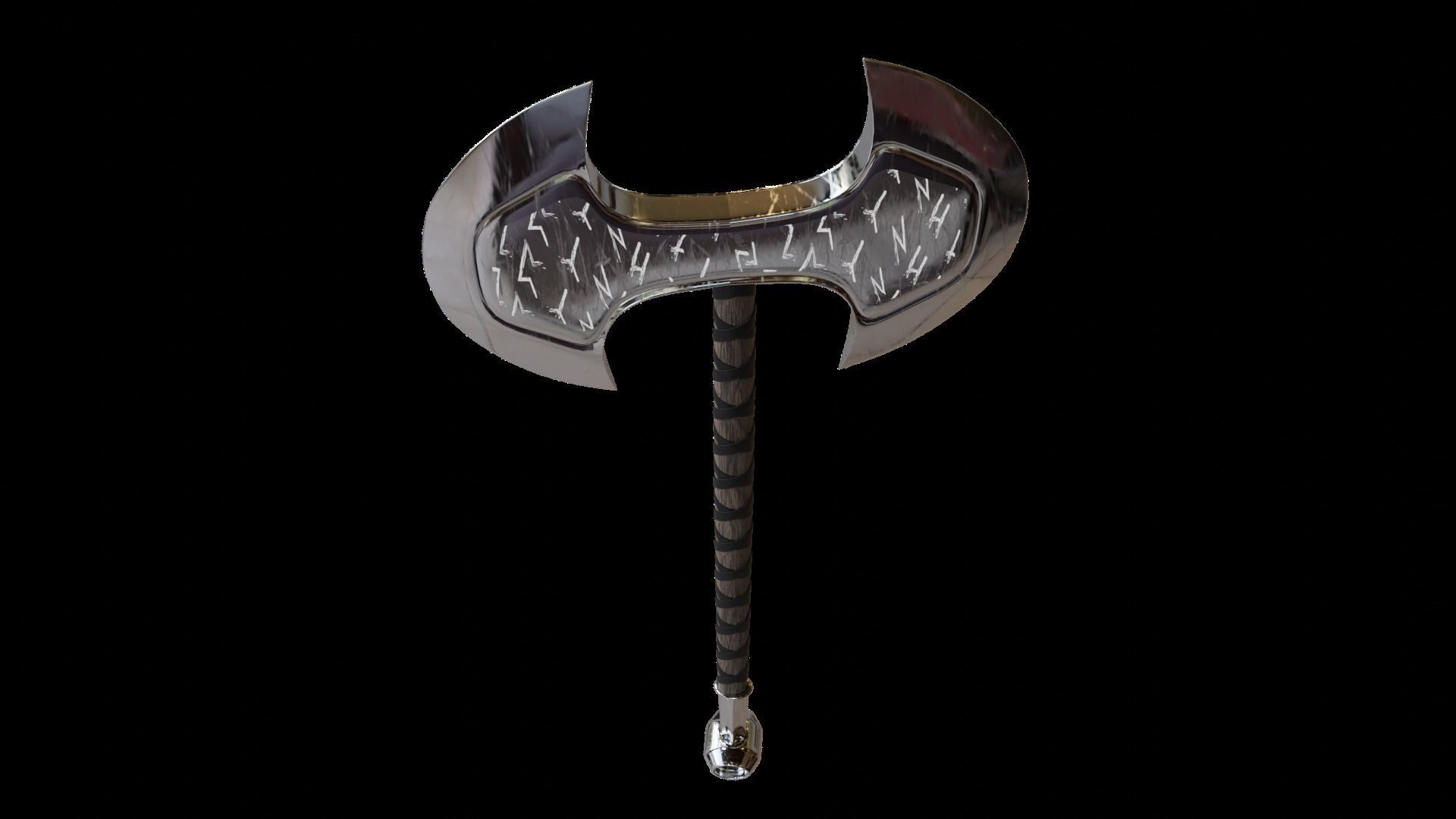 Axe War Axe Battle Axe Warrior Axe Medieval Viking Axe 3D Model 3D model_6