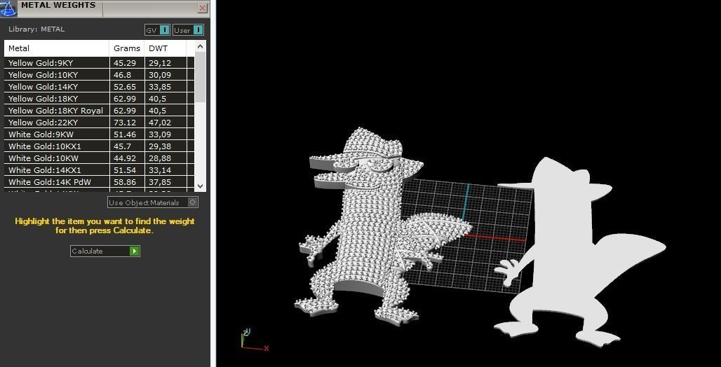 Perry the Platypus Model 3093 3D print model_7