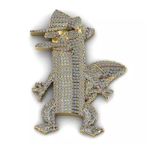 Perry the Platypus Model 3093 3D print model_0