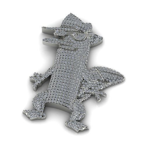 Perry the Platypus Model 3093 3D print model_1