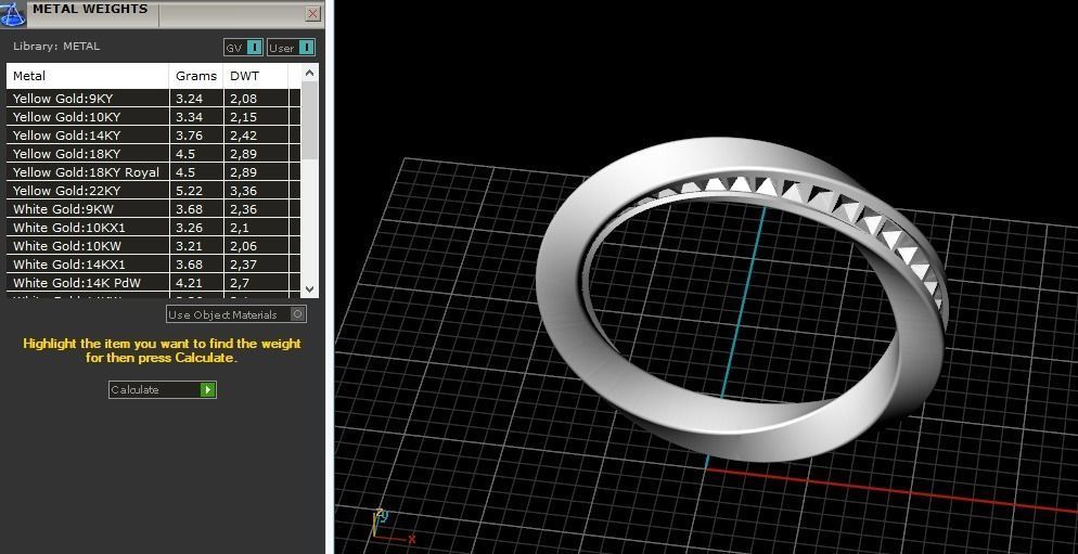 Mobius ring Model 3089 3D print model_8
