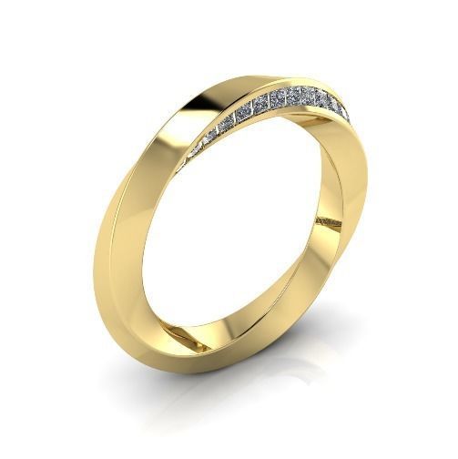 Mobius ring Model 3089 3D print model_1